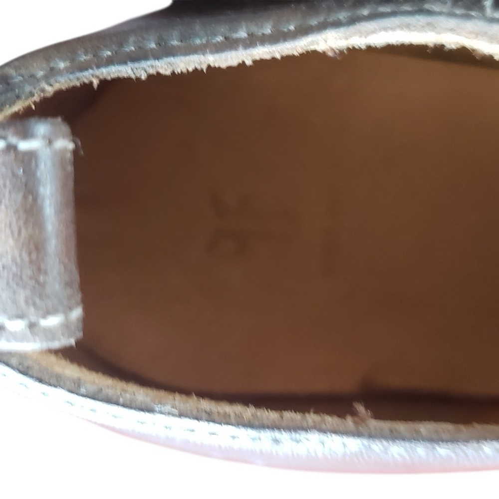 Frye Dark Brown Leather Ankle Boots - Picture 4 of 5